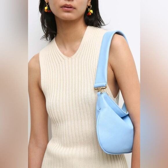 MANSUR GAVRIEL Mini Swing Shoulder Bag in Sky  - $545. - Picture 4 of 15